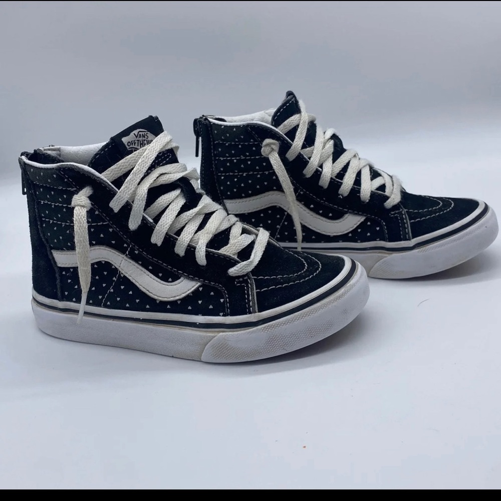 Vans Micro Hearts Sk8-Hi Zip shoes for girls